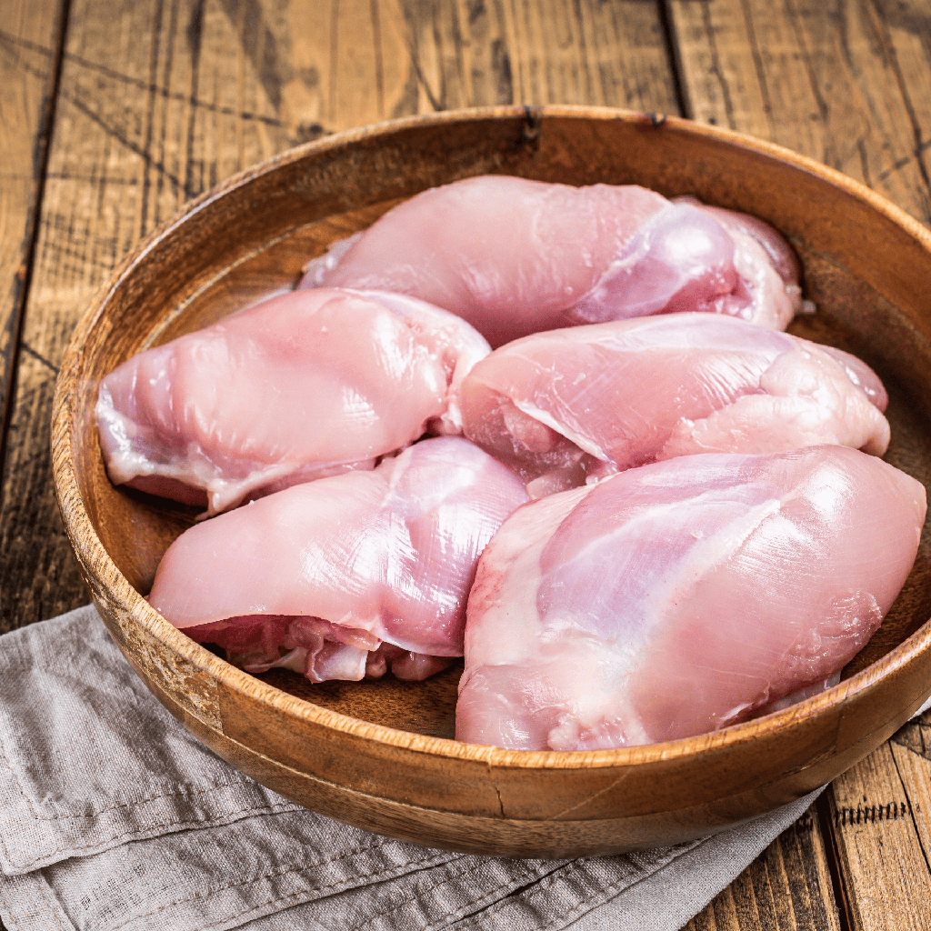 Filetes de Contramuslo – Pollo de Pastoreo (1 kg)