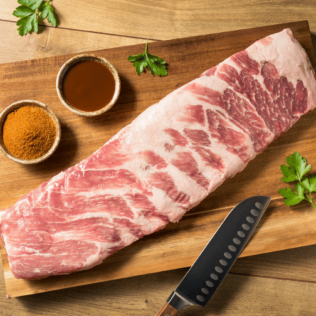 Costillas Saint Louis – Cerdo de Pastoreo (1 kg)