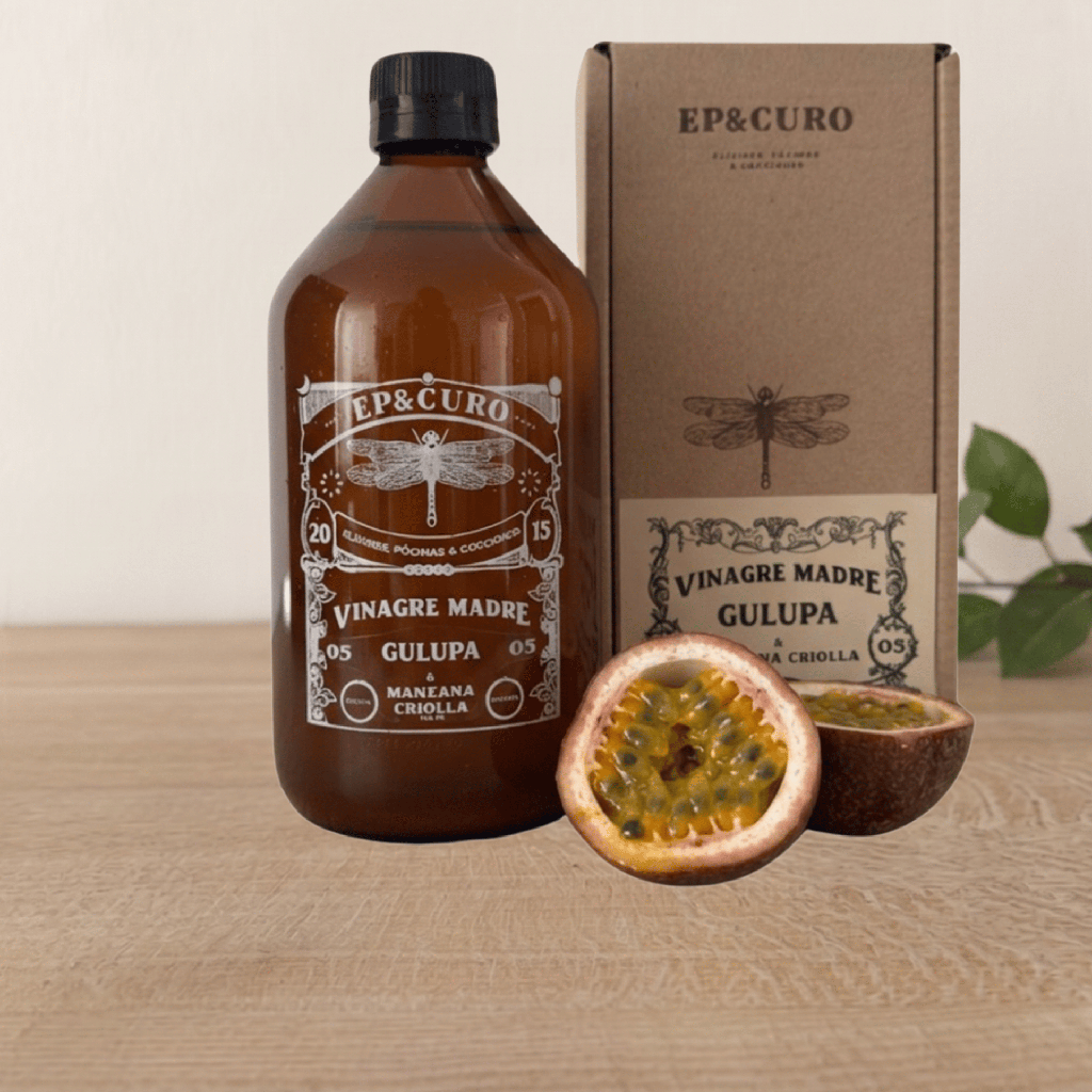 Vinagre Madre EP&CURO – Gulupa Exótica (500 ml)