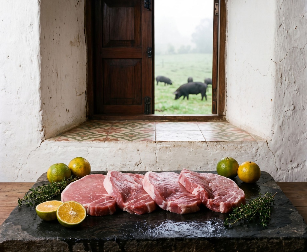 Filetes de Pierna Sampedreño – Cerdo de Pastoreo (800 g)
